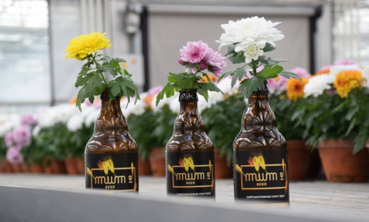 Naturalbeer bloem in flesje